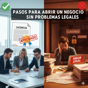 2️⃣ Pasos para abrir un negocio sin problemas legales